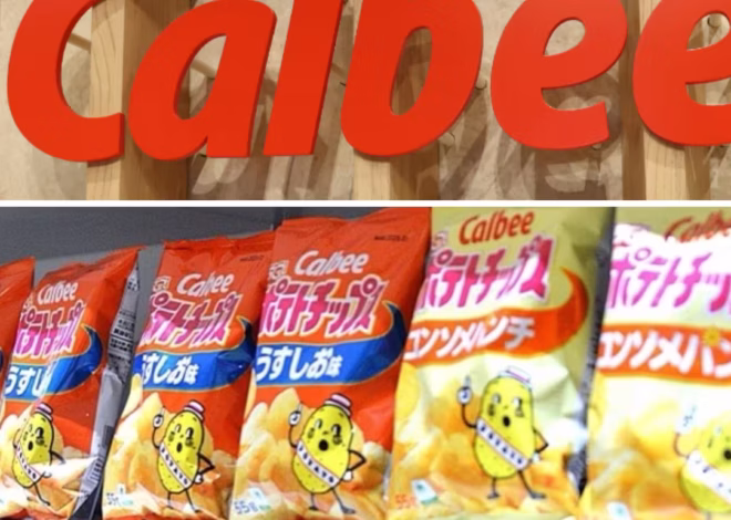 Snack maker Calbee’s packages go black and white amid Iran war ink crunch