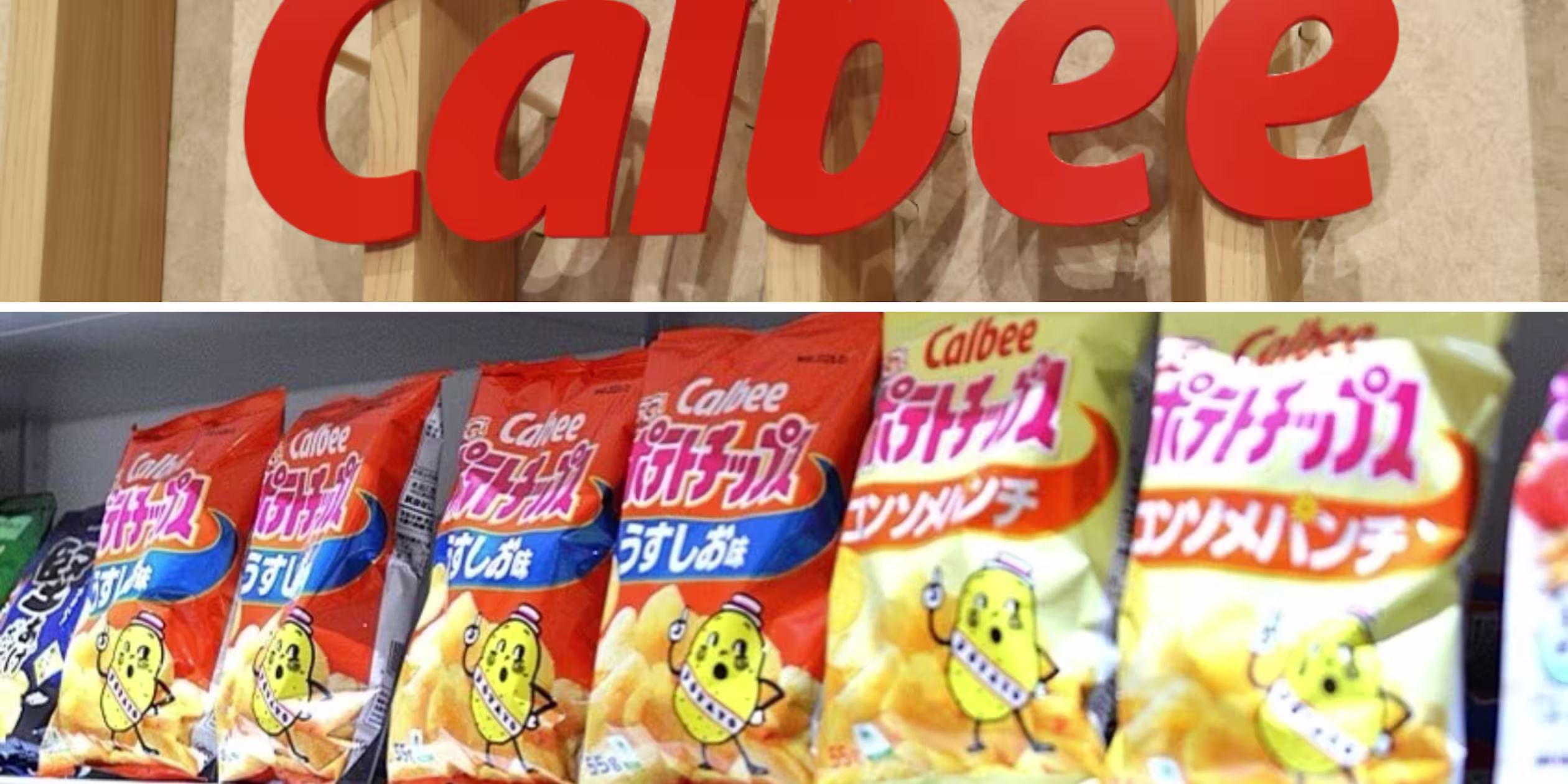 Snack maker Calbee’s packages go black and white amid Iran war ink crunch