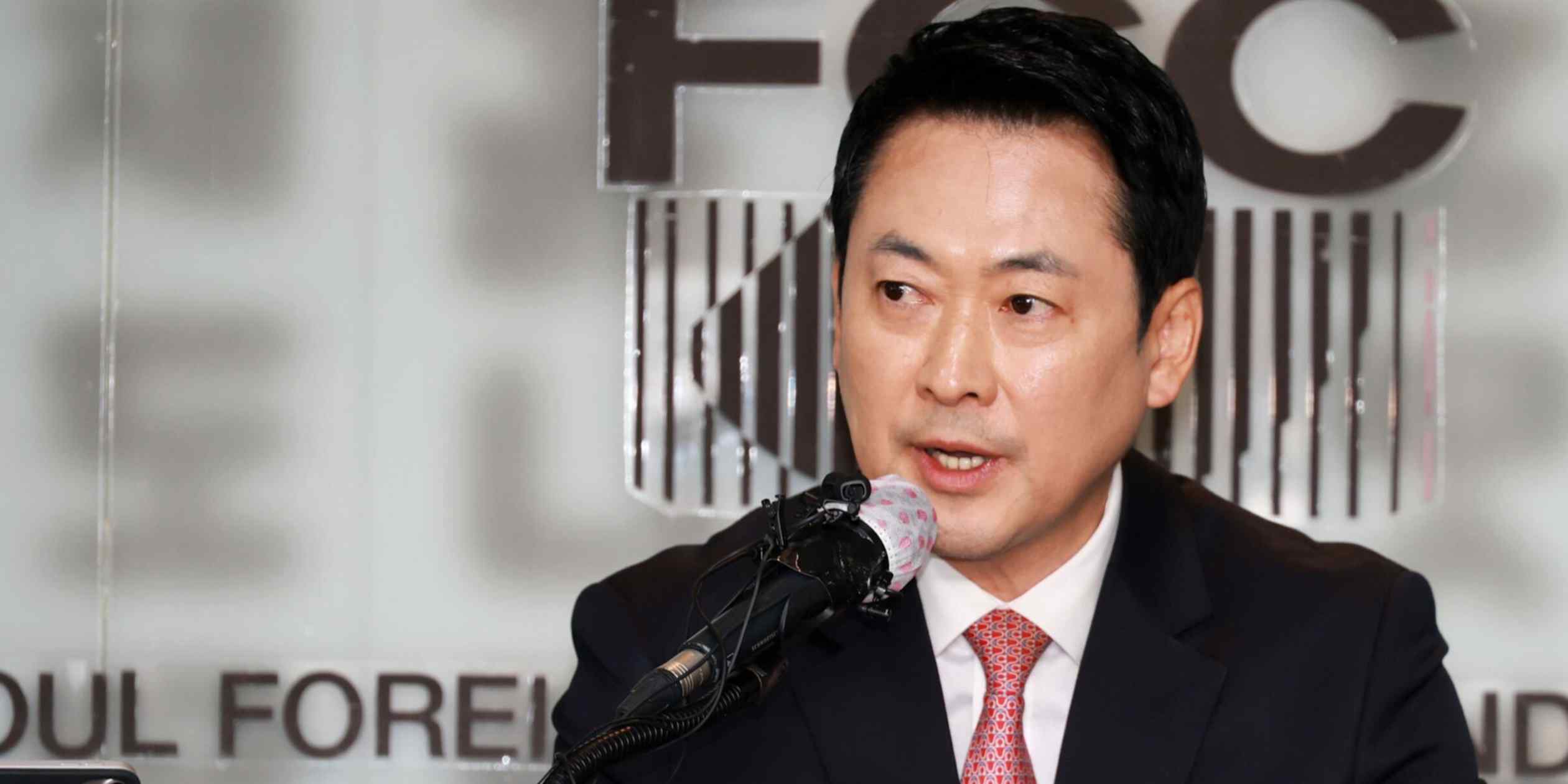 South Korean conservative leader casts US ties as key to national strength