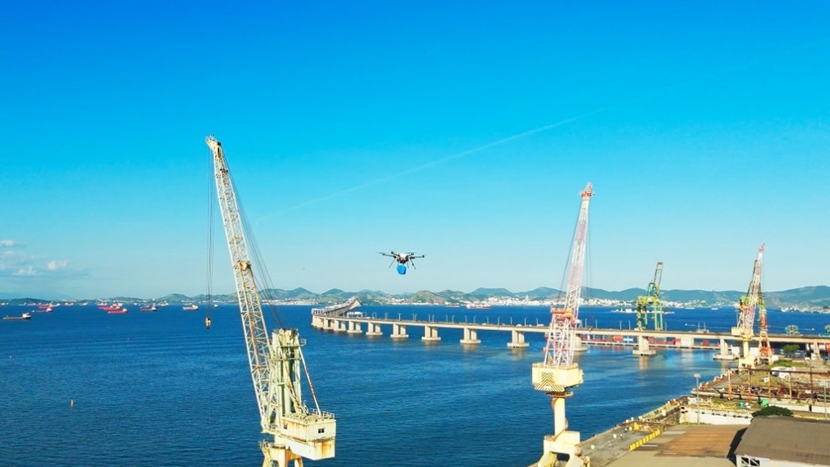 Wilson Sons advances in innovation with the use of drones in offshore logistics