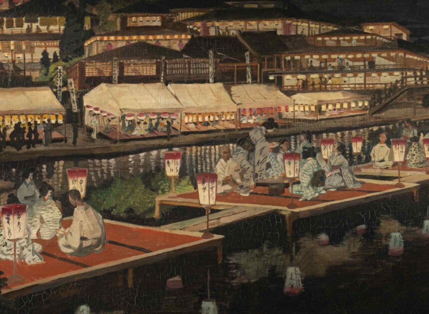 A Swiss artist’s portrait of Meiji-era Japan