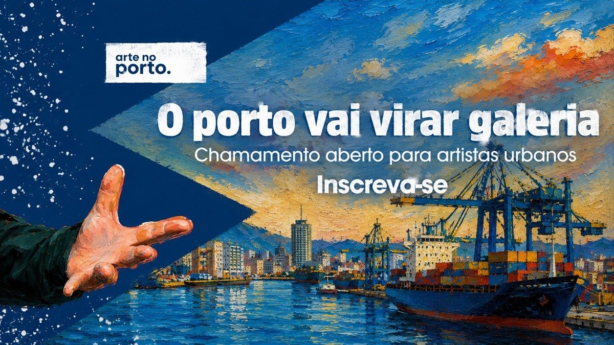 Arte no Porto Project selects artists for exhibition in Santos