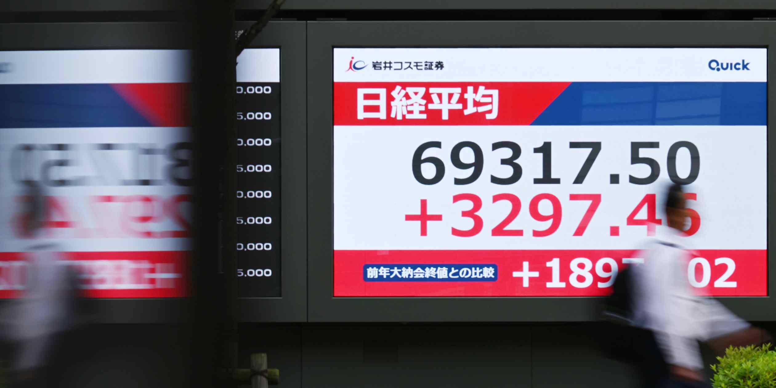 Asian stocks leap, currencies rise as Trump says Hormuz will reopen