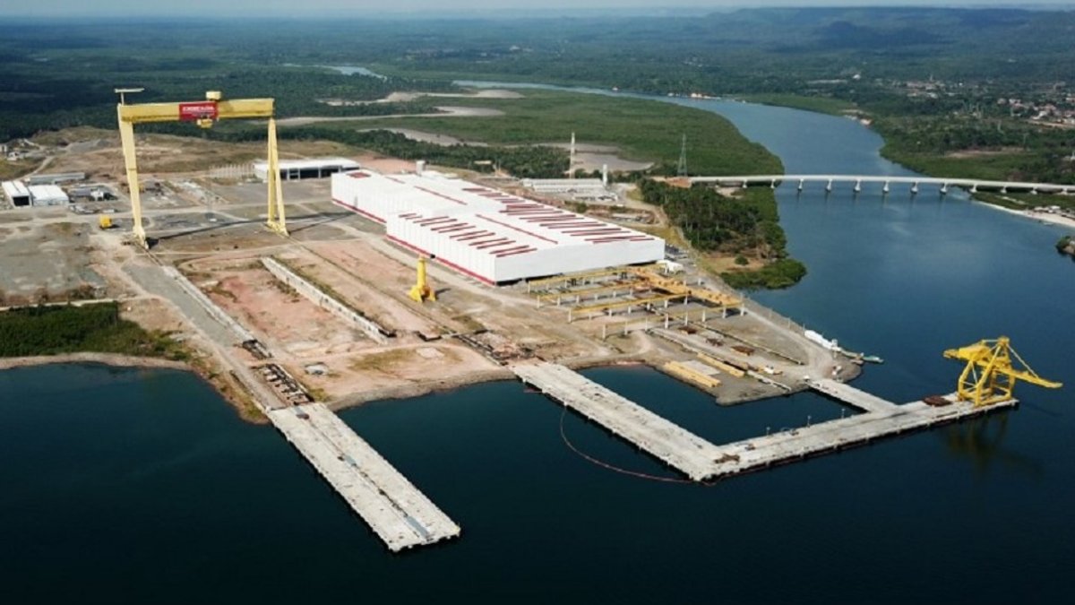 Construction of the 27th barge reinforces the recovery of the naval industry in the Northeast