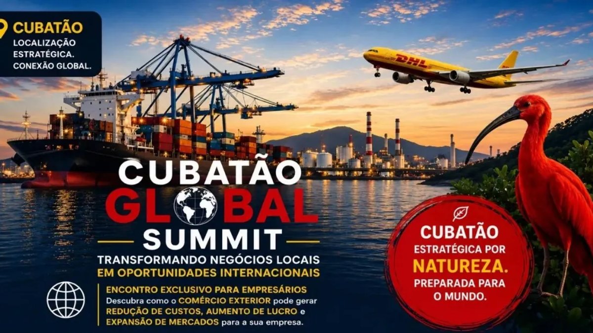 Cubatão Global Summit 2026 takes place on June 29th