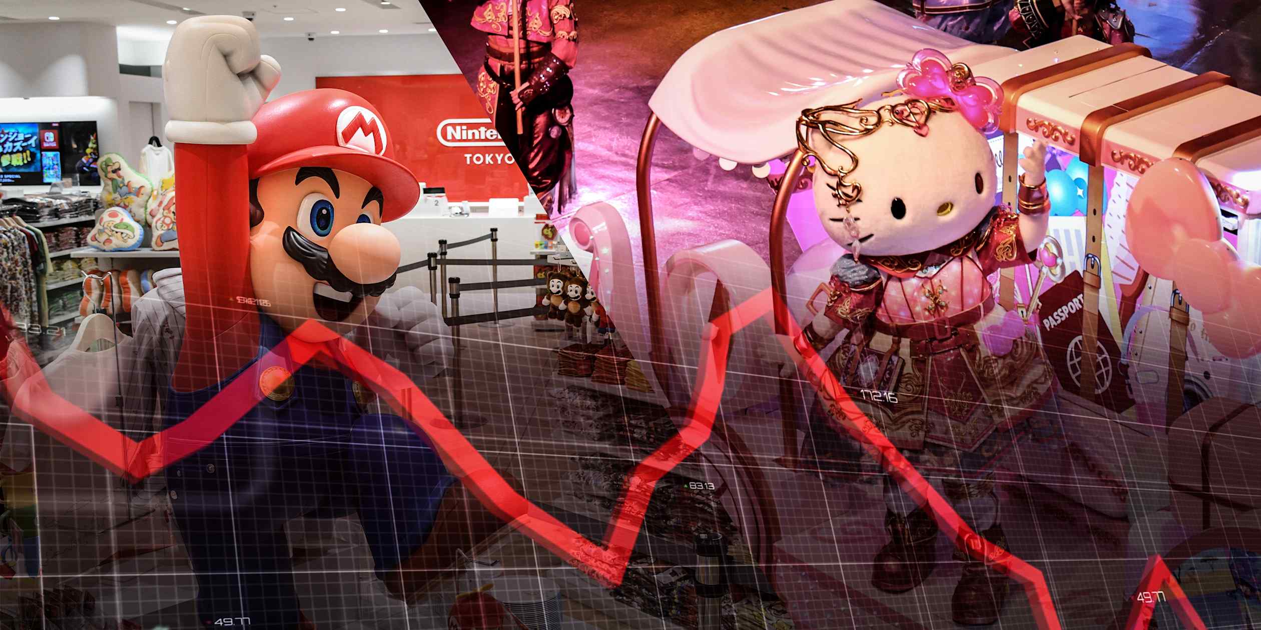 From Nintendo to Sanrio, Japanese entertainment stocks face AI headwinds