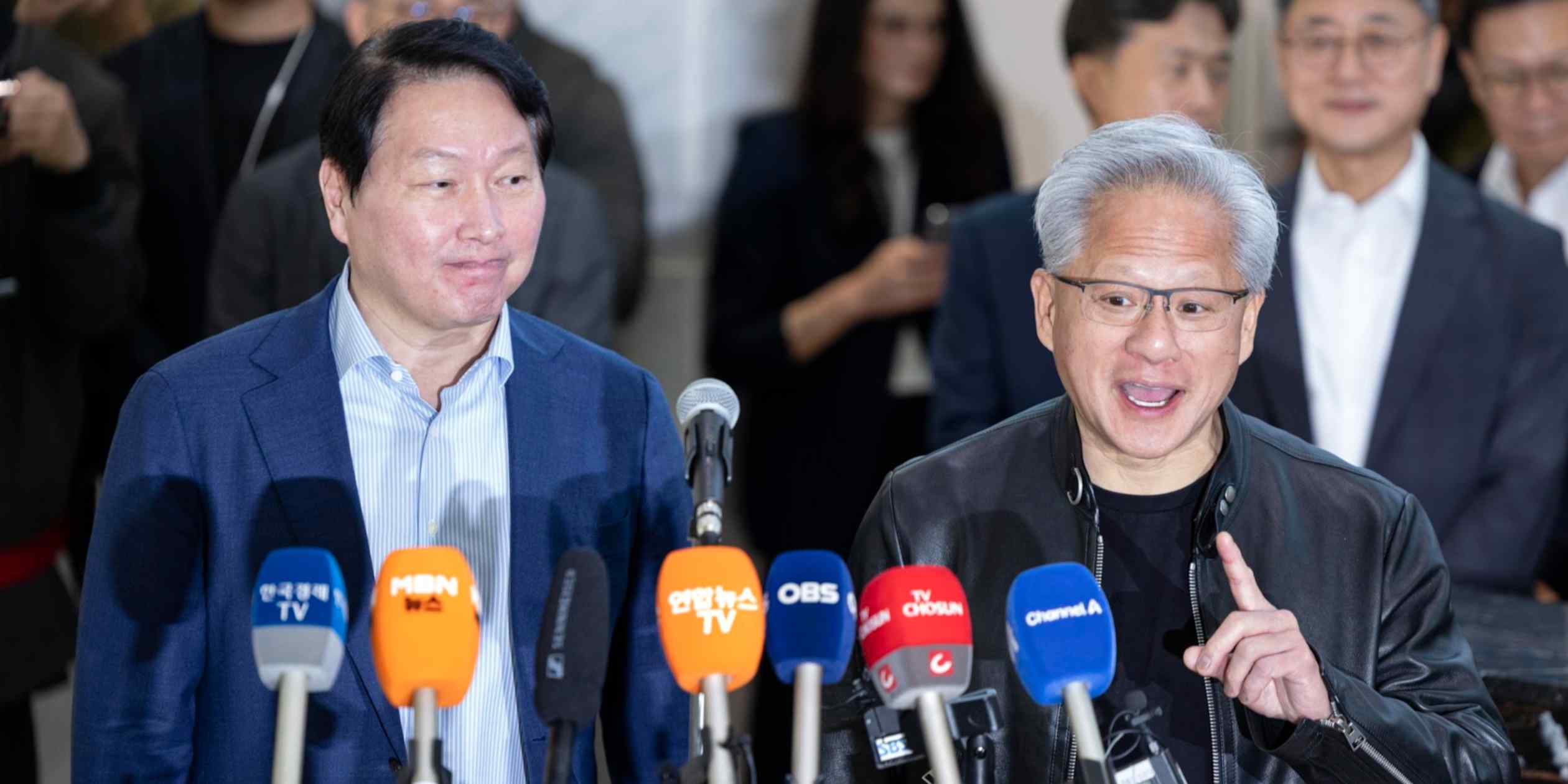 Nvidia’s Jensen Huang charms South Korea, clinching AI factory deal with SK