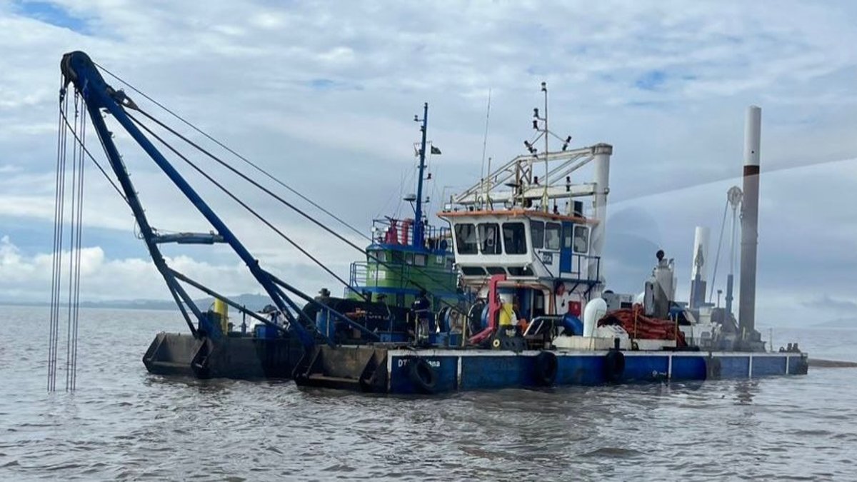 Portos RS completes dredging of the Belém Channel and begins work on the Junco Channel