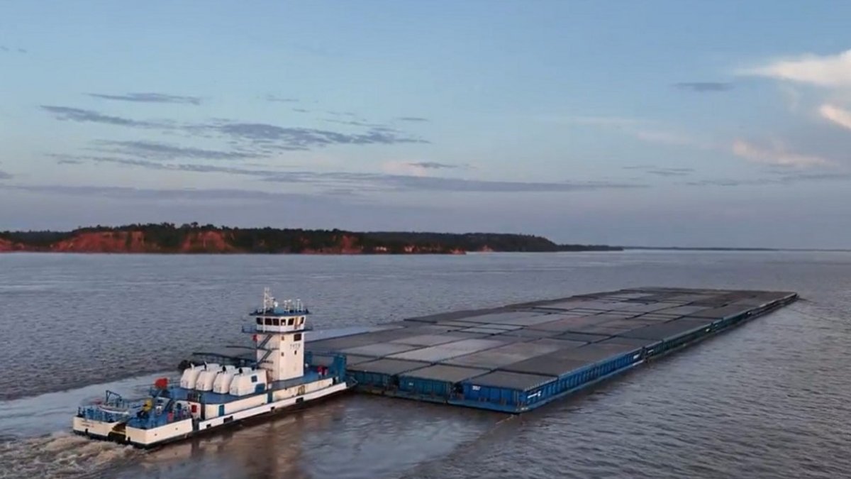 Record operation reinforces the role of Brazilian waterway logistics