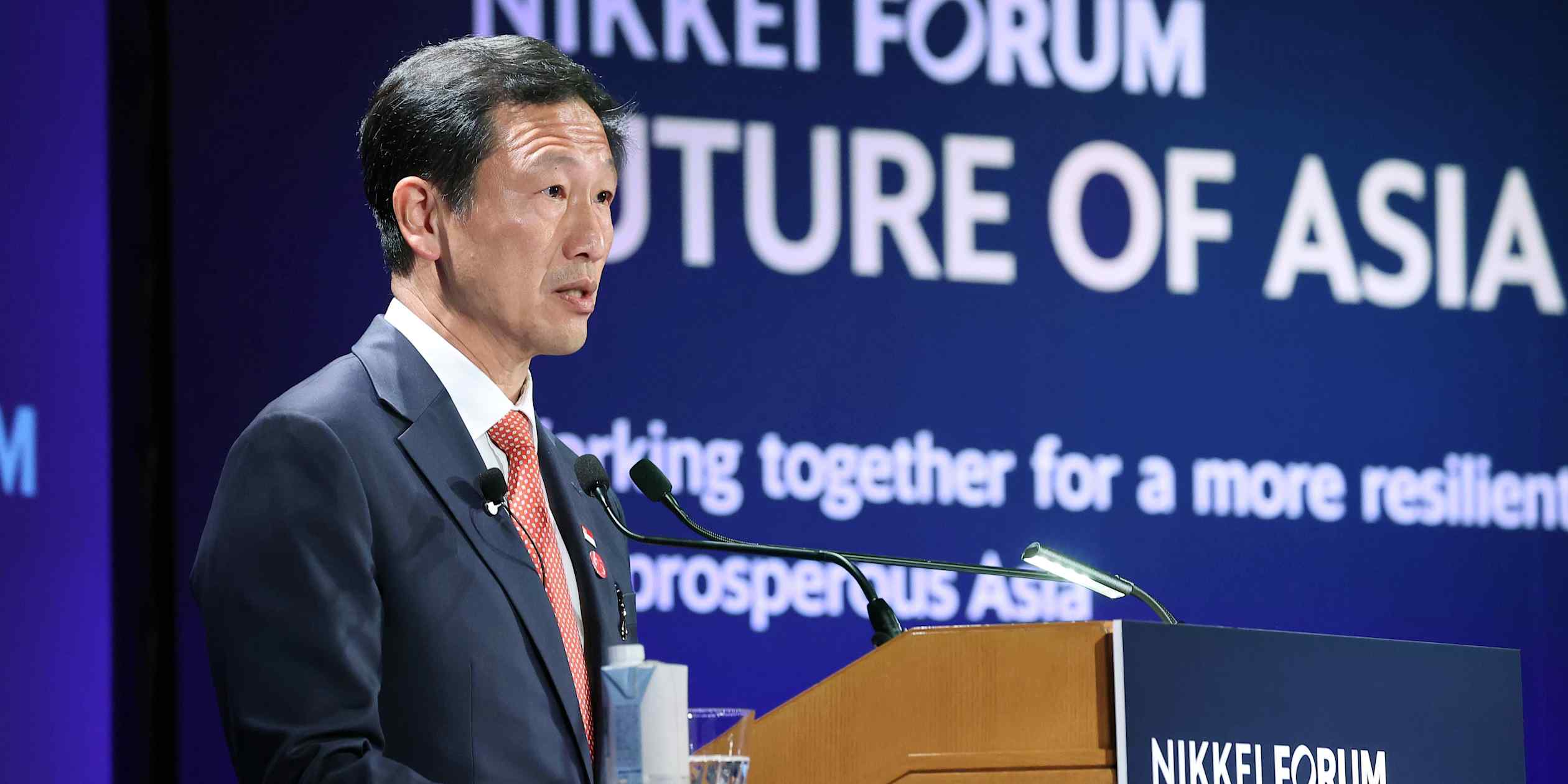 Singapore minister makes case for globalization in age of anxiety