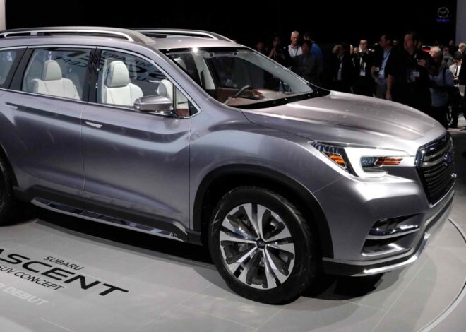 Subaru weighs selling US-made Ascent SUV in Japan