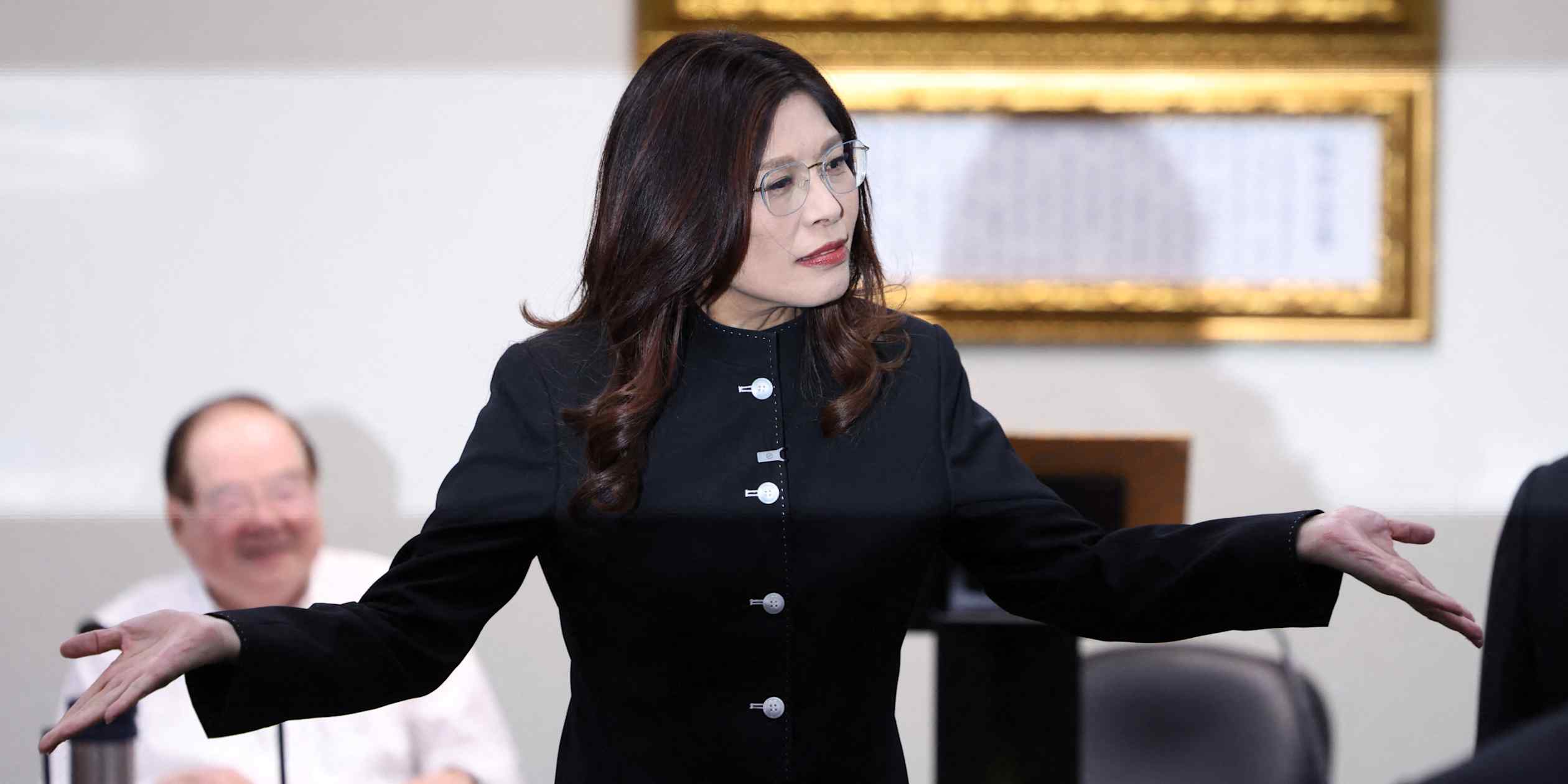 Taiwan’s KMT leader set for US trip amid scrutiny of party’s defense cuts