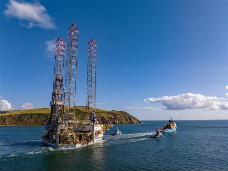 ADES jack-up rig pair lines up drilling jobs in Nigerian and UK waters Shelf Drilling Fortress departing Invergordon