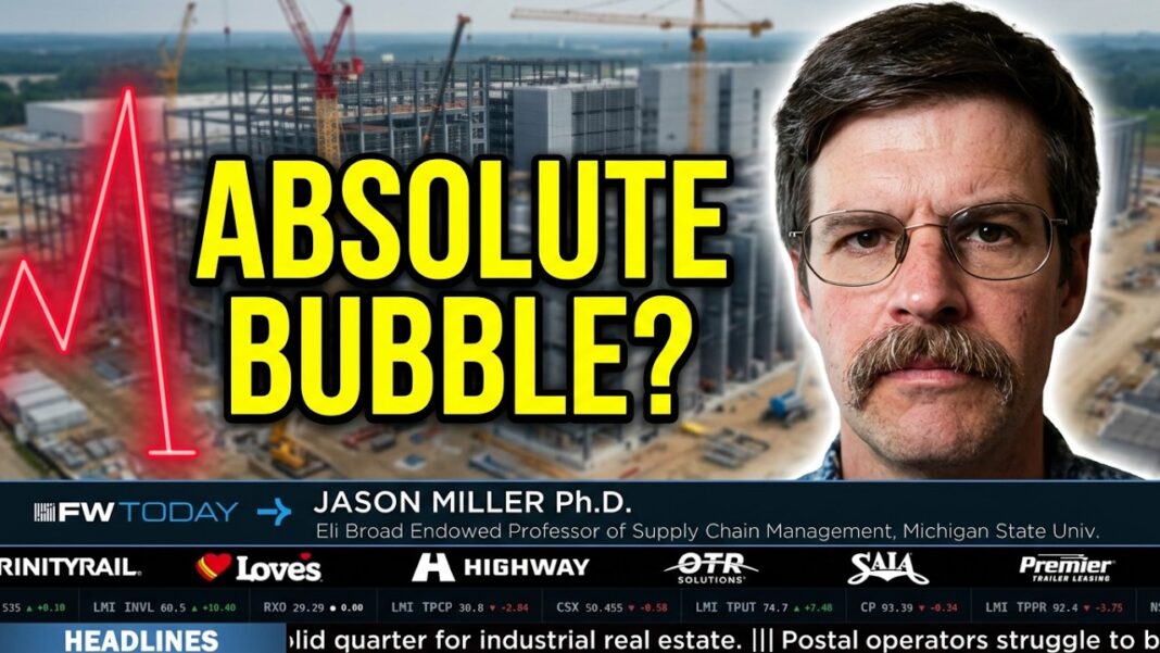 AI Data Center Boom: Is It an Absolute Bubble for Freight?

