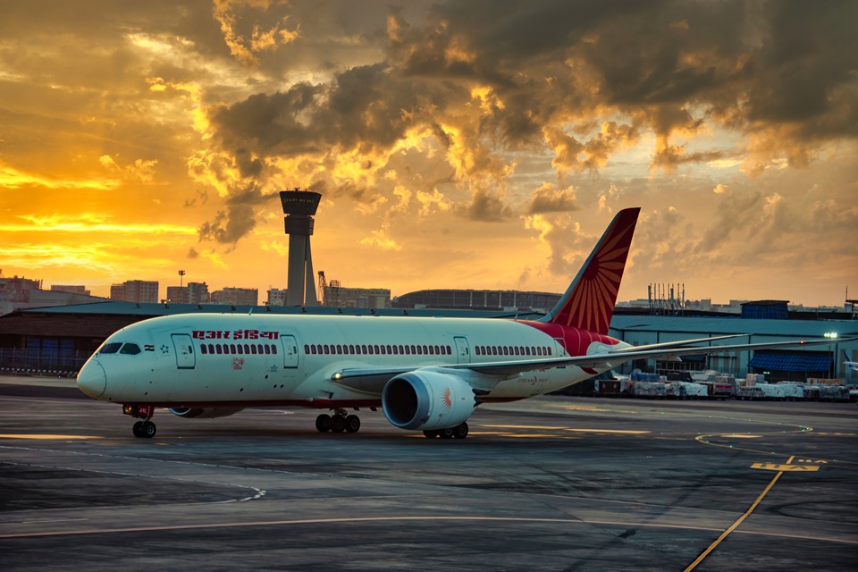 Mumbai, Maharshtra, India, Air India Boeing 787
