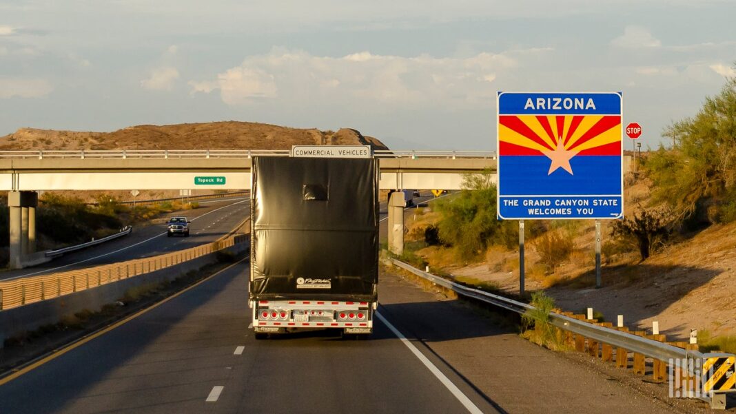 Arizona inspection blitz sidelines 5 truck drivers in July 1 enforcement push 
