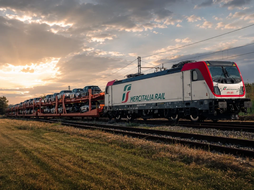 Automar, FS and GTA link Italian ports for automotive rail logistics Image: © Automar