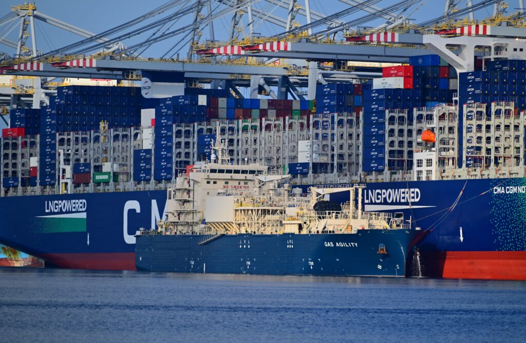 Bunkeren bio-LNG CMA CGM Notre Dame