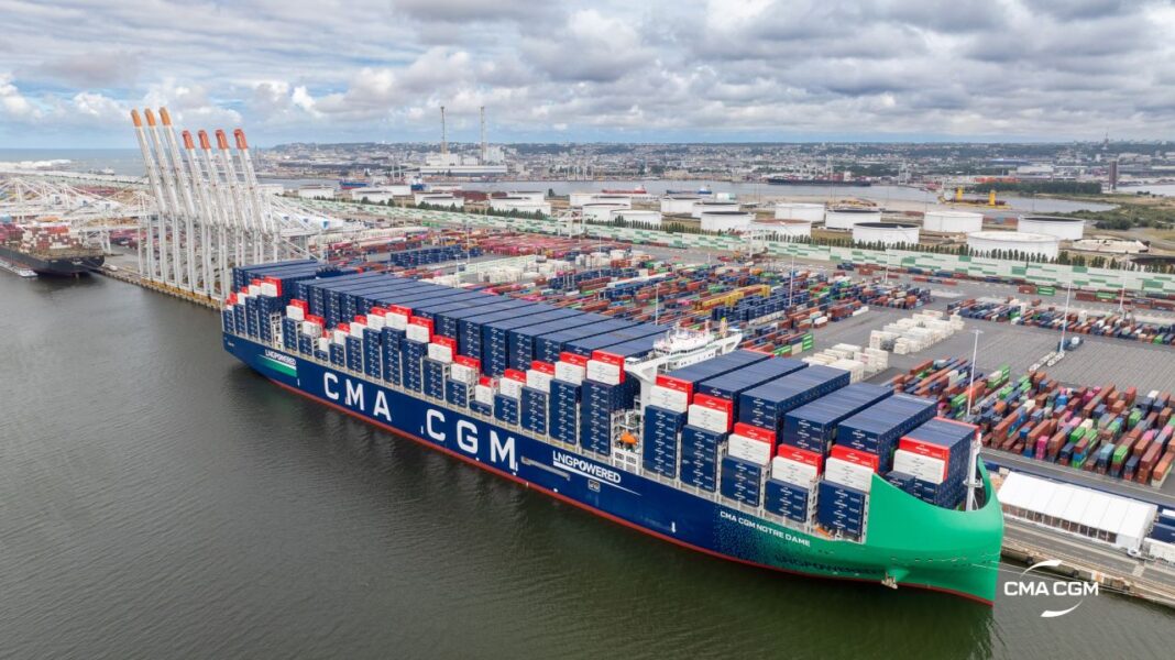 CMA CGM names world’s largest French-flagged container ship
