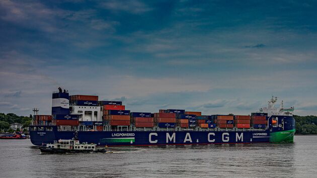 CMA CGM raises FAK rates and introduces PSS for Middle East and Red Sea trades Containership CMA CGM Tivoli