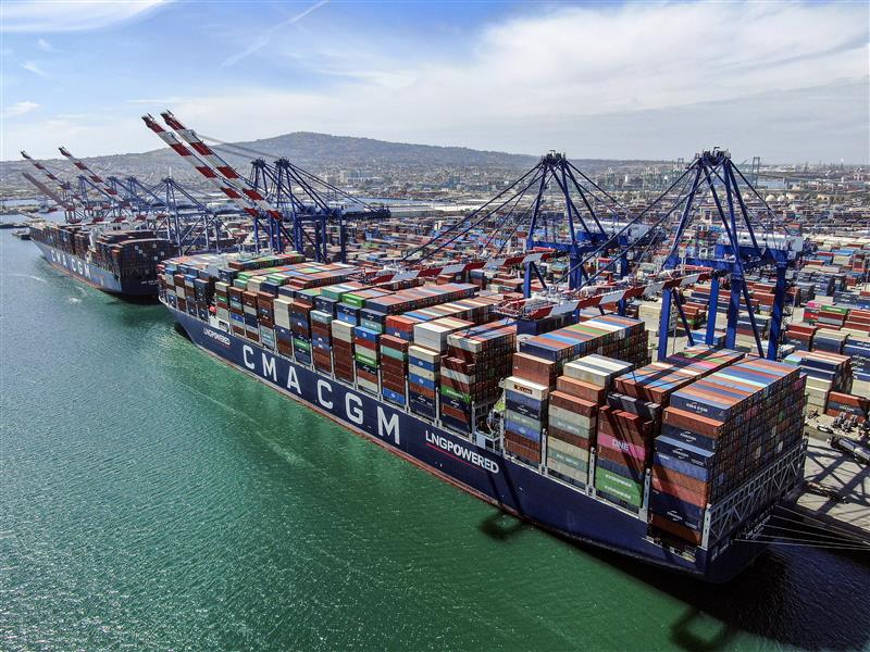 CMA CGM raises FAK rates from Asia to Europe and North Africa CMA CGM SYMI LNG Container Ship