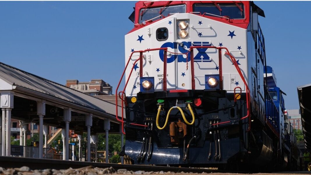 CSX marks unique status with DC 250 rail event CSX marks unique status with DC 250 rail event