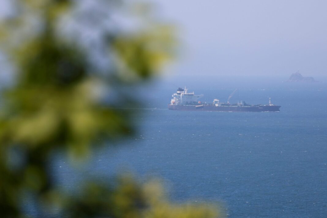 China Urges ‘Unimpeded Passage’ of Hormuz as Fee Chatter Mounts The crude oil tanker Odessa, carrying UAE crude after passing through the Strait of Hormuz