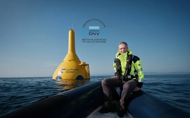 CorPower Gains World-First DNV Wave Energy Prototype Approval

