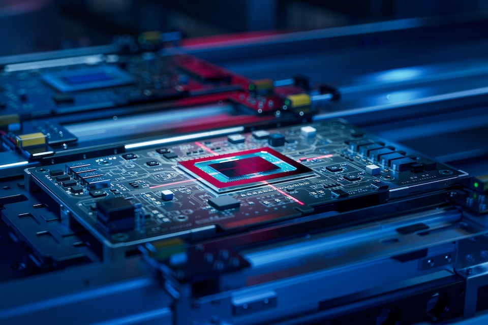DHL Global Forwarding adds new Vietnam-US freighter operation computers chips semiconductor IM Imagery Shutterstock.com shutterstock_2333009191