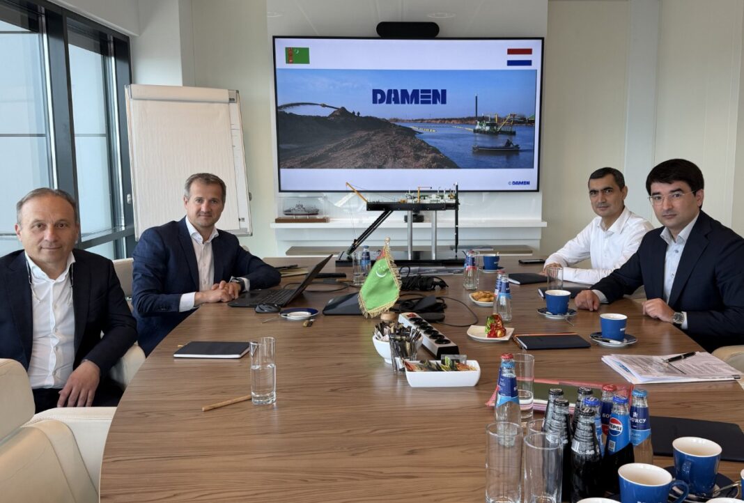 EXCLUSIVE: Damen, Turkmenistan discuss shipbuilding cooperation EXCLUSIVE: Damen, Turkmenistan discuss shipbuilding cooperation