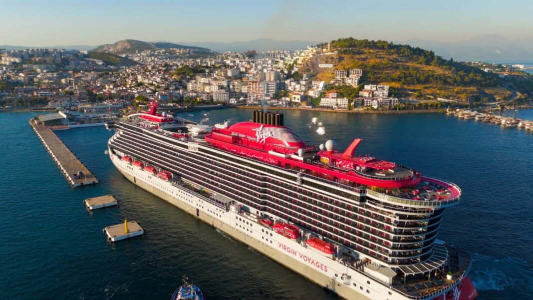 Scarlet Lady Cruise Ship in Turkey