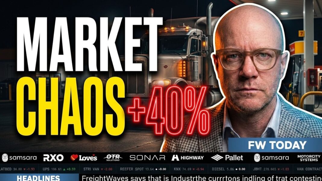 Energy Market Chaos: Unprecedented Diesel Price Spike Hits Logistics
