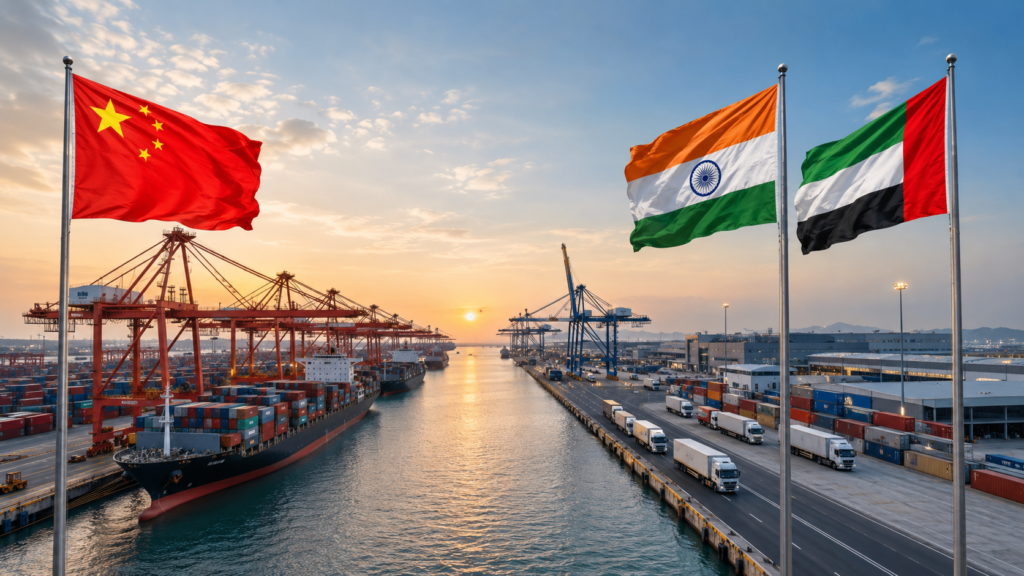 Explainer: Gulftainer’s bid to serve two rival corridors at once A Sharjah operator's trade-infrastructure overhaul quietly claims a role in both the India–Middle East corridor and China's Belt and Road.