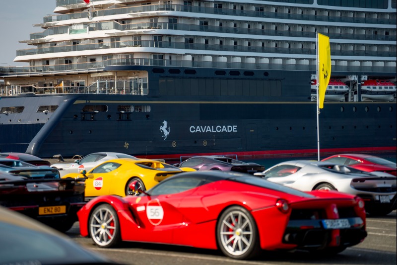 Explora II Guests Join Ferrari Cavalcade at Zadar Cruise Port – Cruise Industry News Zadar Cruise Port Ferrari Cavalcade