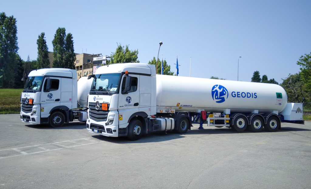 GEODIS deploys next-generation CO₂ tankers in Italy GEODIS deploys next-generation CO₂ tankers in Italy