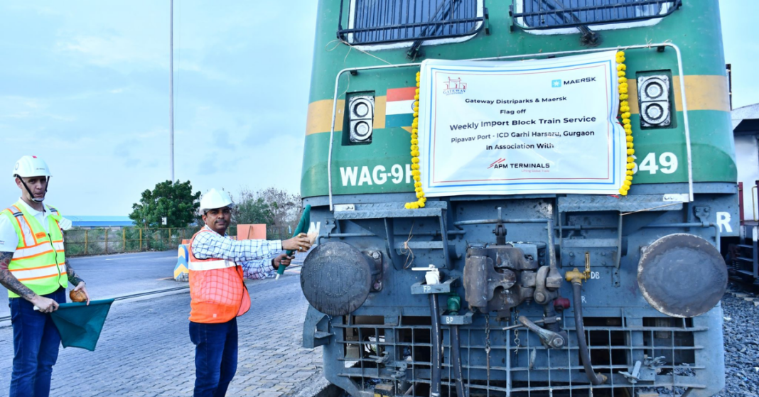 Gateway Distriparks Launches Pipavav Import Rail Service Gateway Distriparks Launches Pipavav Import Rail Service