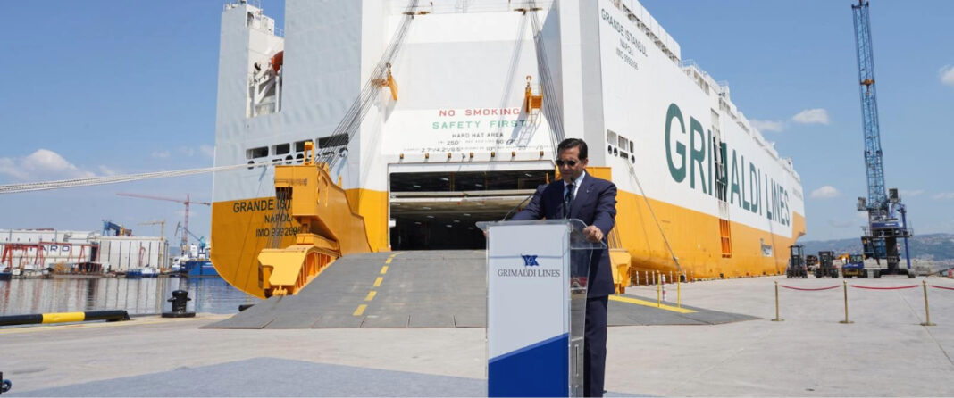 Grimaldi presents ammonia-ready car carrier Grande Istanbul Grimaldi Group presented its latest Pure Car & Truck Carrier (PCTC), Grande Istanbul, during a ceremony at Autoport in Kocaeli, Türkiye.