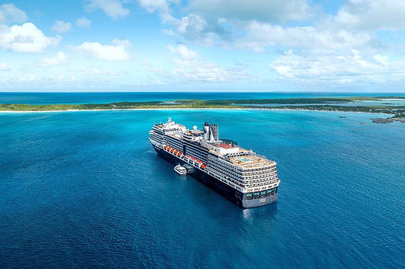 Holland America Announces 2027-28 Caribbean Season – Cruise Industry News HAL Ship at RelaxAway Half Moon Cay