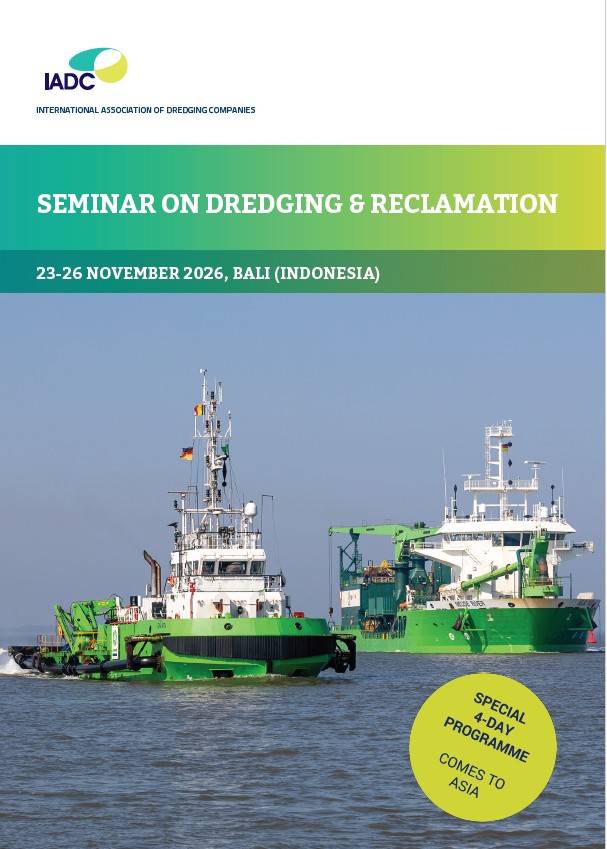 IADC Brings Dredging, Reclamation Seminar To Bali In IADC Brings Dredging, Reclamation Seminar To Bali In