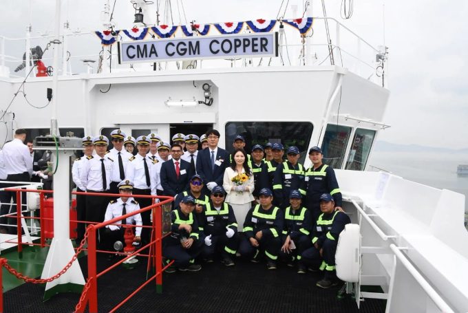 Liners send new capacity straight into busy Asia-Latin America services CMA CGM Copper