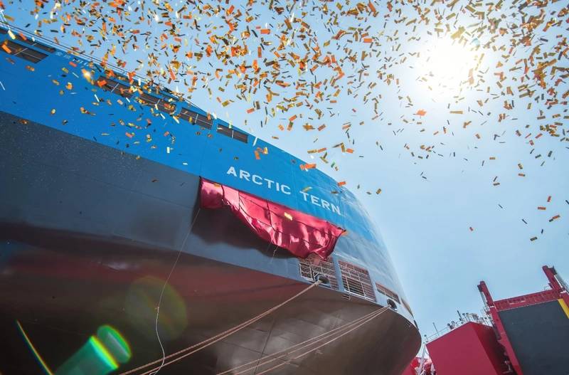 Methanol-Ready Arctic Tern PCTC Joins Wallenius Methanol-Ready Arctic Tern PCTC Joins Wallenius