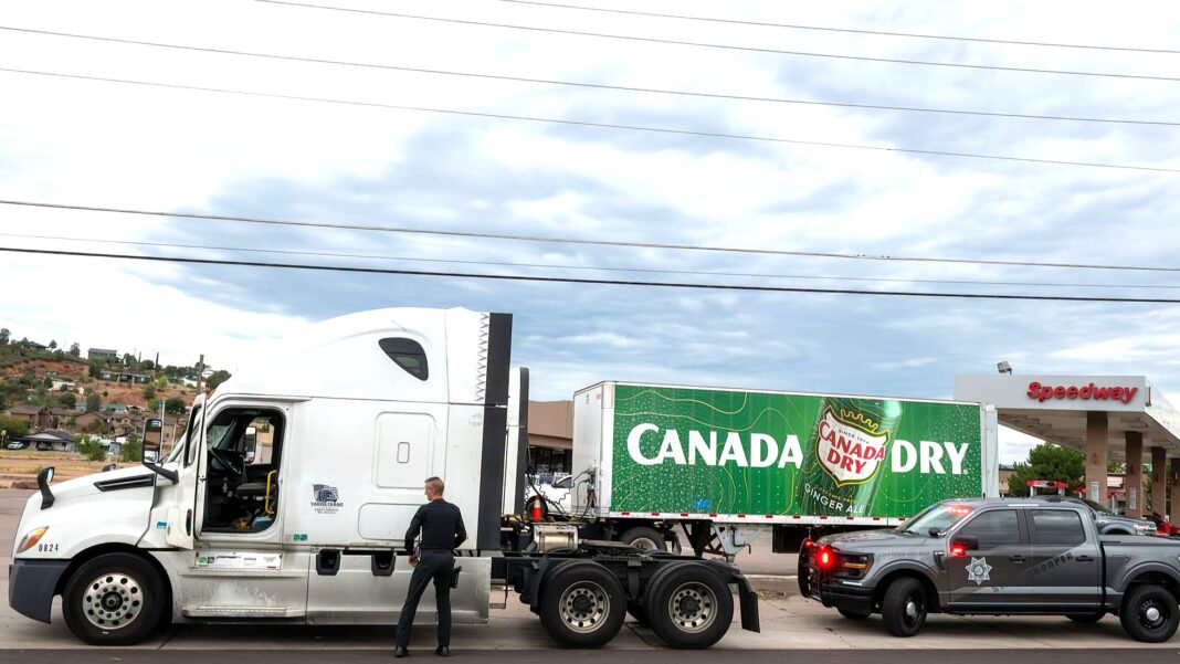 More trucks, drivers put out of service as commercial vehicle crackdown expands More trucks, drivers put out of service as commercial vehicle crackdown expands