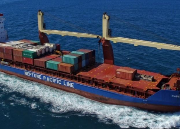 Neptune Pacific raises Cook Islands CABAF Neptune Pacific Line vessel