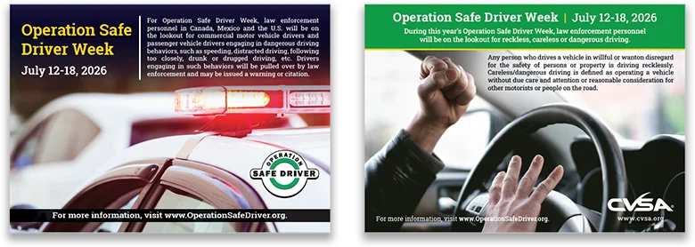 Operation Safe Driver Week Hits July 12. The Ticket You Get That Week Follows You Long After the Week Is Over. Operation Safe Driver Week Hits July 12. The Ticket You Get That Week Follows You Long After the Week Is Over.