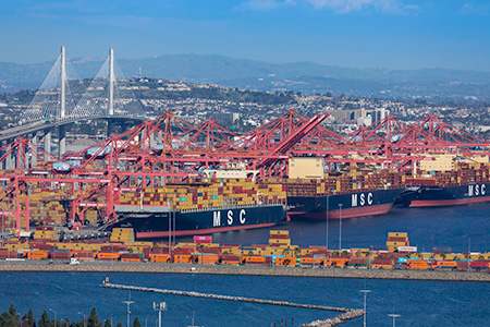 Port of Long Beach seeks public input on Pier T redevelopment The Port of Long Beach is inviting public comment on a proposed redevelopment of the Pier T marine terminal by Total Terminals International.