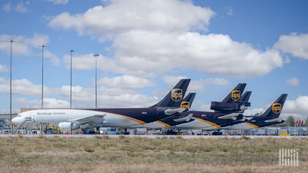 Postal Service moves half of long-distance mail by air just to satisfy UPS contract
