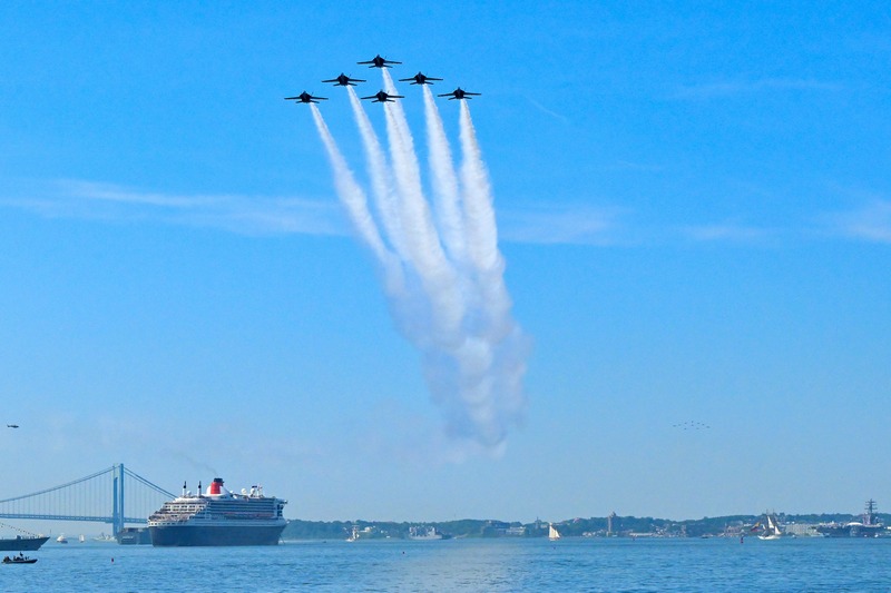 Queen Mary 2 Takes Center Stage in NYC for July 4 Queen Mary 2 in NYC