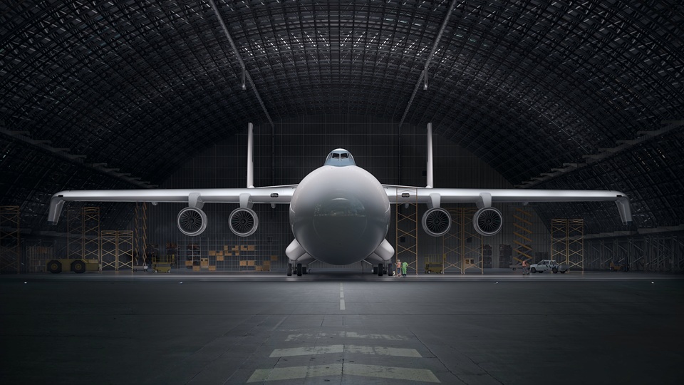 Radia signs supplier agreements to advance WindRunner aircraft WindRunner in hangar