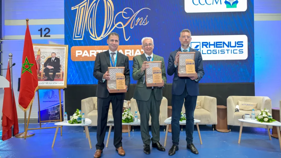 Rhenus expands Europe-Morocco logistics network after decade-long CCCM partnership Rhenus and CCCM celebrate 10 years of successful partnership, marking a decade of joint achievements and a shared commitment to delivering reliable and innovative logistics solutions across Morocco and international markets. From left to right: Mohammed Moreno, Managing Director of CCCM; Ismaïl Fassi-Fihri, General Director of Groupe Safari; and Xavier Gimenez, Member of the Overland Steering Committee at Rhenus. Credit: Rhenus Group.