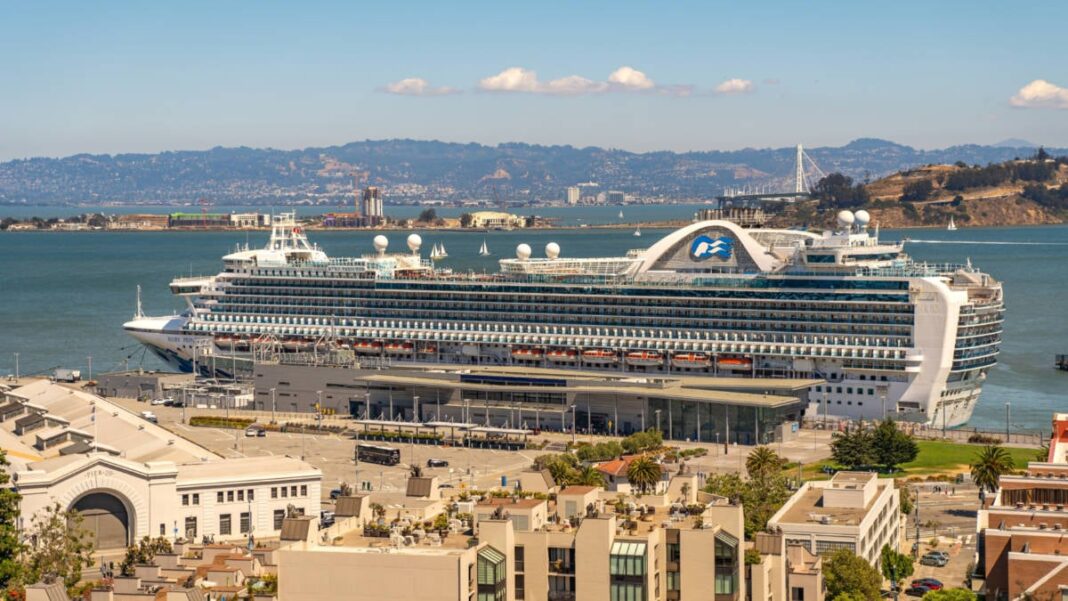 Ruby Princess Passengers Face Boarding Delay Due to Deep Cleaning Ruby Princess in San Francisco